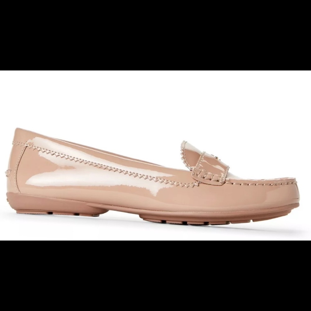 🌺OFFERS🌺 COACH Warm Blush Patent Leather Loafers